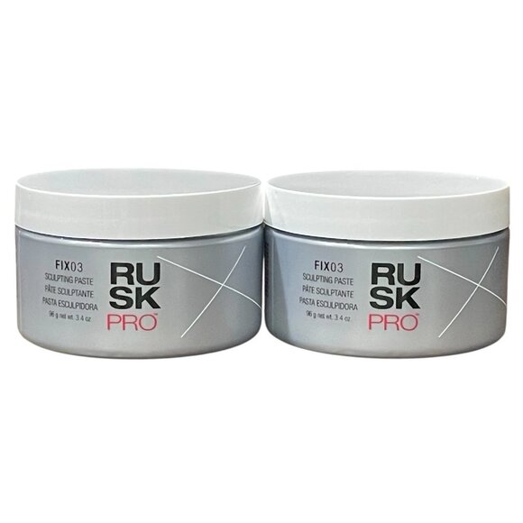RARE Rusk Pro Fix03 Sculpting Paste 3.4 oz Each Lot Of 2 New Unisex - Picture 1 of 7